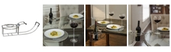 WBYS 2- Piece Chrome Plated Wine Holder Set